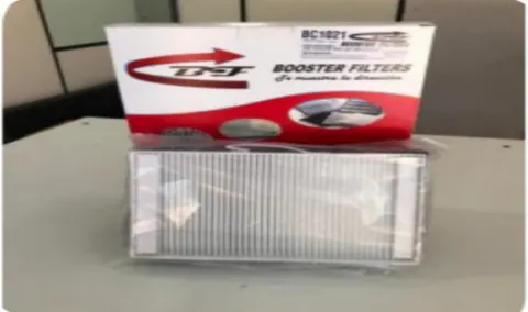 Filtro de aire cabina BC 1021